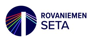 Rovaniemen Seta ry:n logo ja teksti